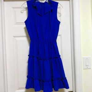 Very pretty blue flowy dress sz small
